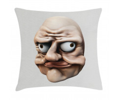 Grumpy Internet Troll Pillow Cover