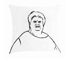 Internet Character Meme Pillow Cover