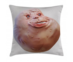 Forever Alone Rage Face Pillow Cover