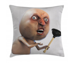 Why You No Plunger Meme Pillow Cover