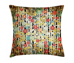 Ivy Leaves and Scenery Pillow Cover