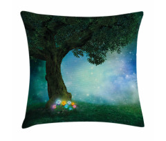 Forest Night Pillow Cover