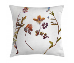 Lilacs Daisises Tulips Pillow Cover