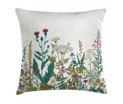 Spring Garden Hydrangeas Pillow Cover