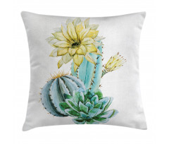 Plant Spikes Cactus Pillow Cover