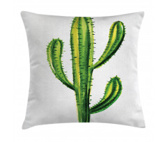 Mexican Cartoon Cactus Pillow Cover