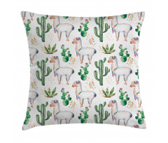 Camel Animal Pattern Pillow Cover