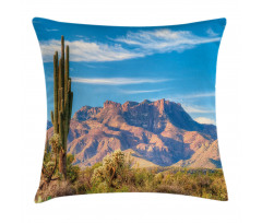 Landscape of Mountain Pillow Cover