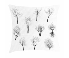 Forest Trees Branches Pillow Cover
