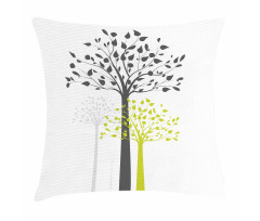 Mother Nature Trees Pillow Cover