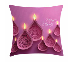Candles for Celebration Pillow Cover