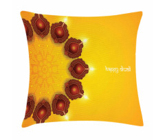 Candle Asian Pillow Cover