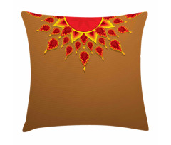 Oriental Paisley Design Pillow Cover