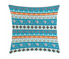 Floral Aztec Art Pattern Pillow Cover