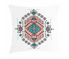Aztec Native Art Design Pillow Cover