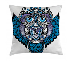 Owl Bird Animal Tattoo Pillow Cover