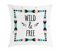 Geometric Boho Frame Pillow Cover