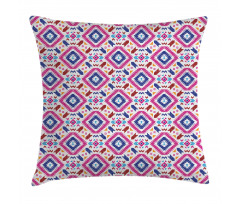 Hand Drawn Mayan Sripes Pillow Cover