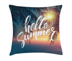 Tropic Paradise Beach Pillow Cover