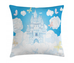 Castle Butterfly Pillow Cover