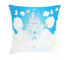 Castle Butterfly Pillow Cover