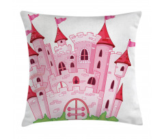 Princess Magic Kingdom Pillow Cover