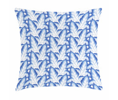 Flower Leaves Porcelain Pillow Cover