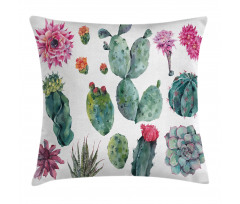 Botanic Herbal Cartoon Pillow Cover