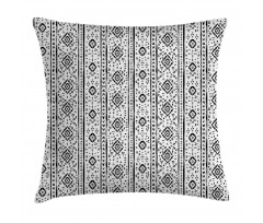 Grunge Aztec Pattern Pillow Cover
