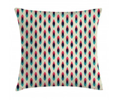 Geometric Curve Pattern Pillow Cover