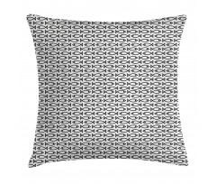 Abstract Fish Retro Art Pillow Cover
