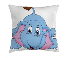 Baby Elephant Children Pillow Cover