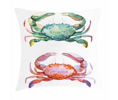 Sea Animals Theme Pillow Cover