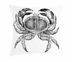 Seafood Theme Design Pillow Cover