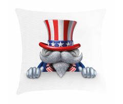 Uncle Sam Hat Pillow Cover