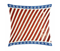 Old Glory Stripes Pillow Cover