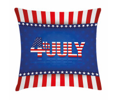 America Flag Pattern Pillow Cover