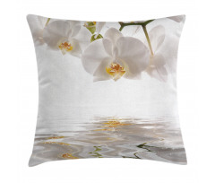 Magical Delicate Orchids Pillow Cover