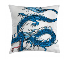 Dragon Myth Creature Pillow Cover