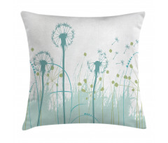 Floral Botany Blooms Pillow Cover