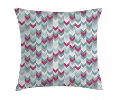 Symmetric Stripes Arrow Pillow Cover