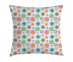 Colorful Pattern Pillow Cover