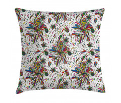 Flora Pattern Pillow Cover