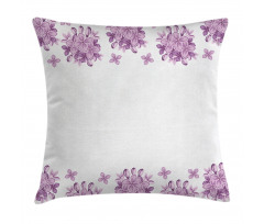 Romantic Lilac Garden Pillow Cover