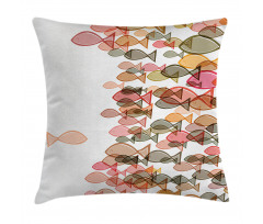 Flock Facing Others Pillow Cover