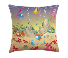 Kids Cartoon Funny Pillow Cover