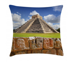 Wall of Skulls Pyramid Pillow Cover