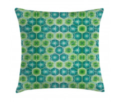 Vector Pattern Flowers Pillow Cover