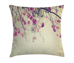 Sakura Cherry Blooms Pillow Cover