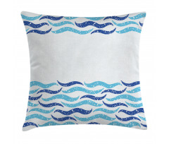 Ocean Life Sea Waves Pillow Cover
